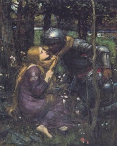 La Belle Dame Sans Merci study  1893