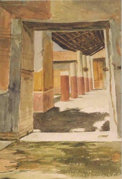 Scene at Pompeii  1877