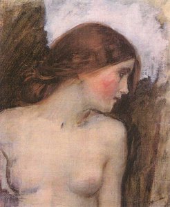 Study for the Head of Echo  1903