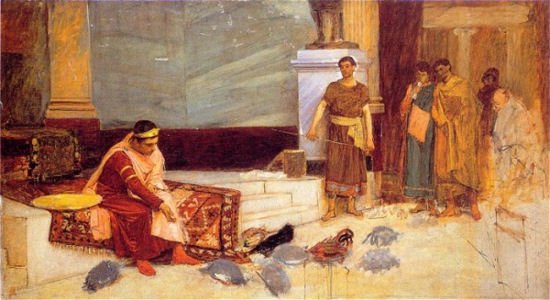 The Favourites of the Emperor Honorius study  1883