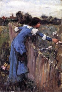 The Flower Picker study 1900