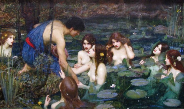 Hylas and the Nymphs  1896