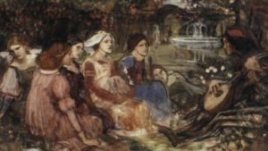 A Tale from the Decameron study  1916