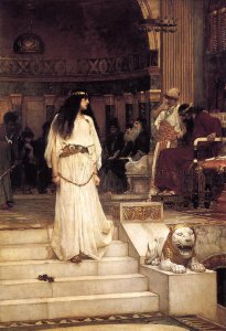 Mariamne leaving the Judgement Seat of Herod  1887