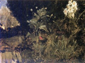 Study of Lilies, Poppies and Carnations  1916